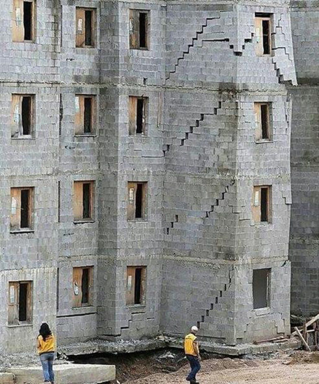 معالجة هبوط المباني